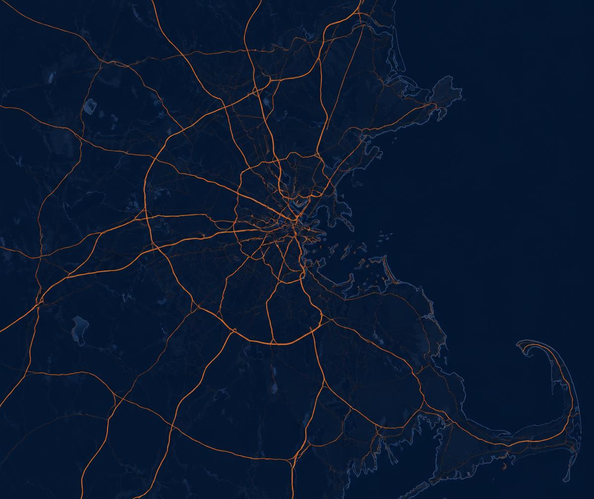 Map of the Greater Boston garage door service area